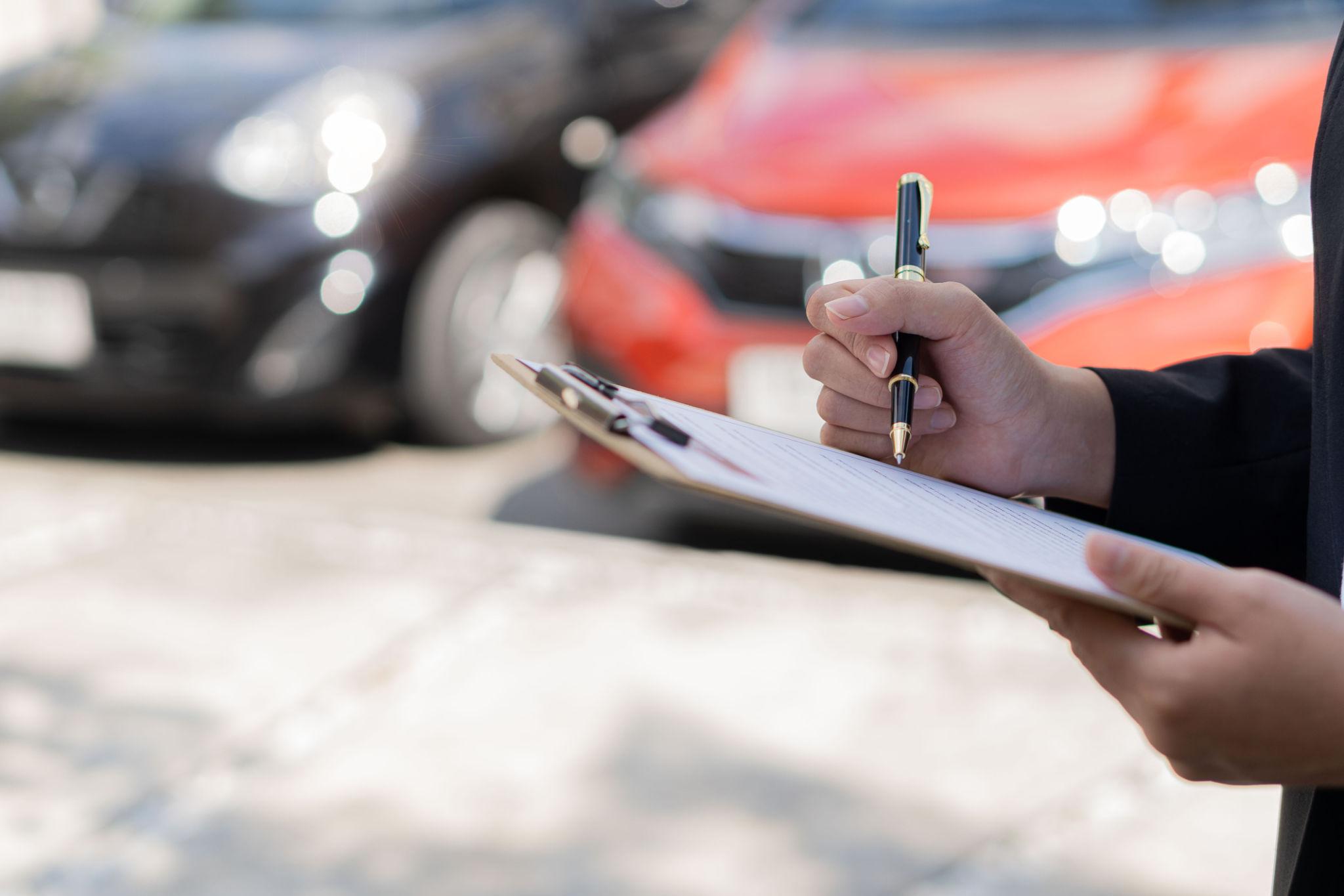 Car paperwork and ownership documents