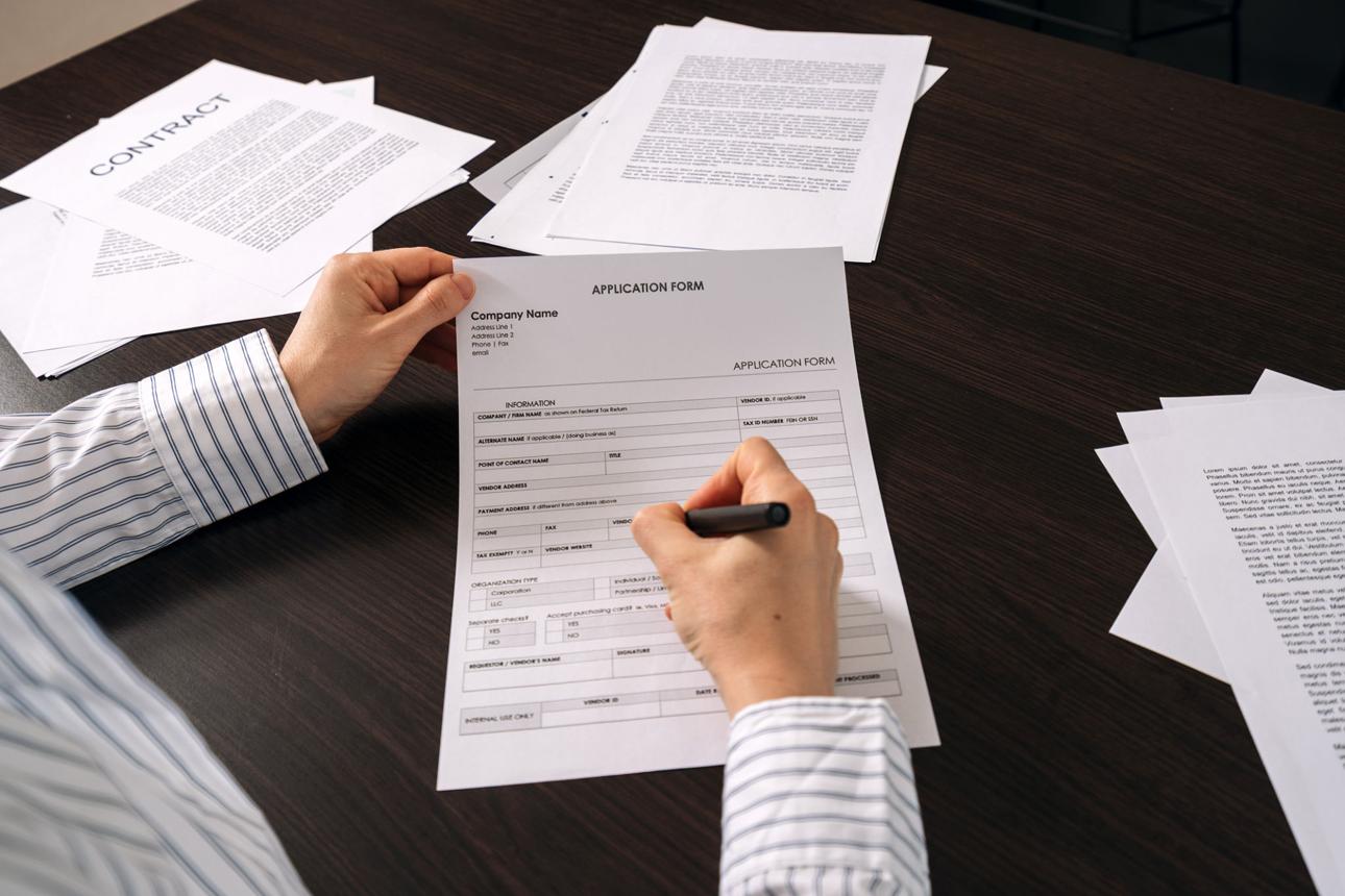 Car paperwork and ownership documents